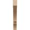 Ekena Millwork 3-inch W x 18-inch D x 24-inch H Balboa Rough Cedar Woodgrain TimberThane Knee Brace, Primed BRCUR03X18X24BOARCPR - alternate 5